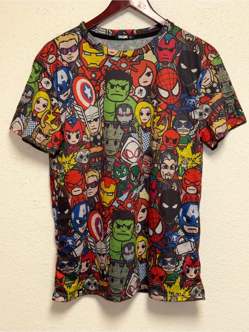 tokidoki Multicolor Marvel Character Graphic Tee